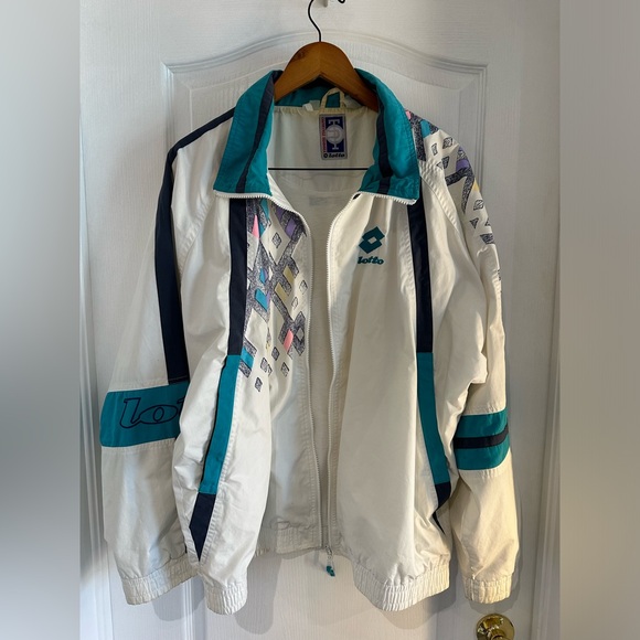 XL Men's Vintage Lotto Matching Tracksuit - Picture 2 of 9